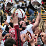 The superior man is modest in his speech, but exceeds in his actions