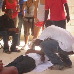 Everybody wants to do something to help, but nobody wants to be first.