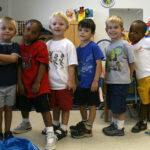 When you’re a little kid, you don’t see color, and the fact that my friends were black never crossed my mind.