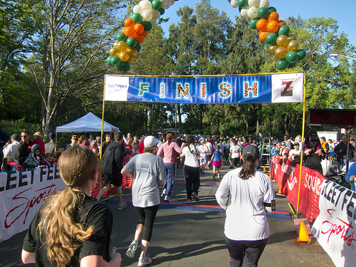 For success in physical fitness, I plan to finish a 5K early next year.