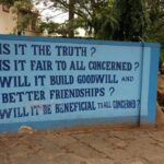 The challenge today is to convince people of the value of truth, honesty, compassion and a concern for others.